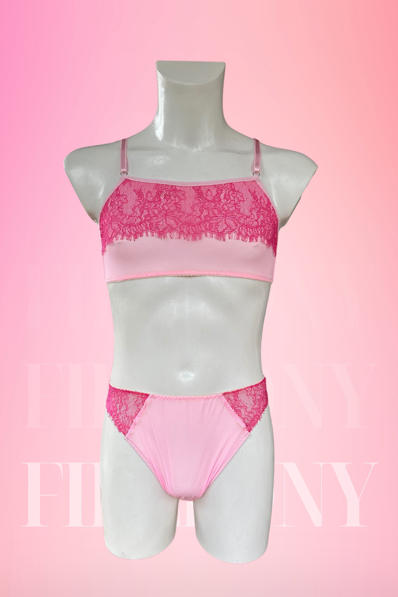 Pink Lace Lingerie Set — Soft, Sweet, and Unapologetically Feminine