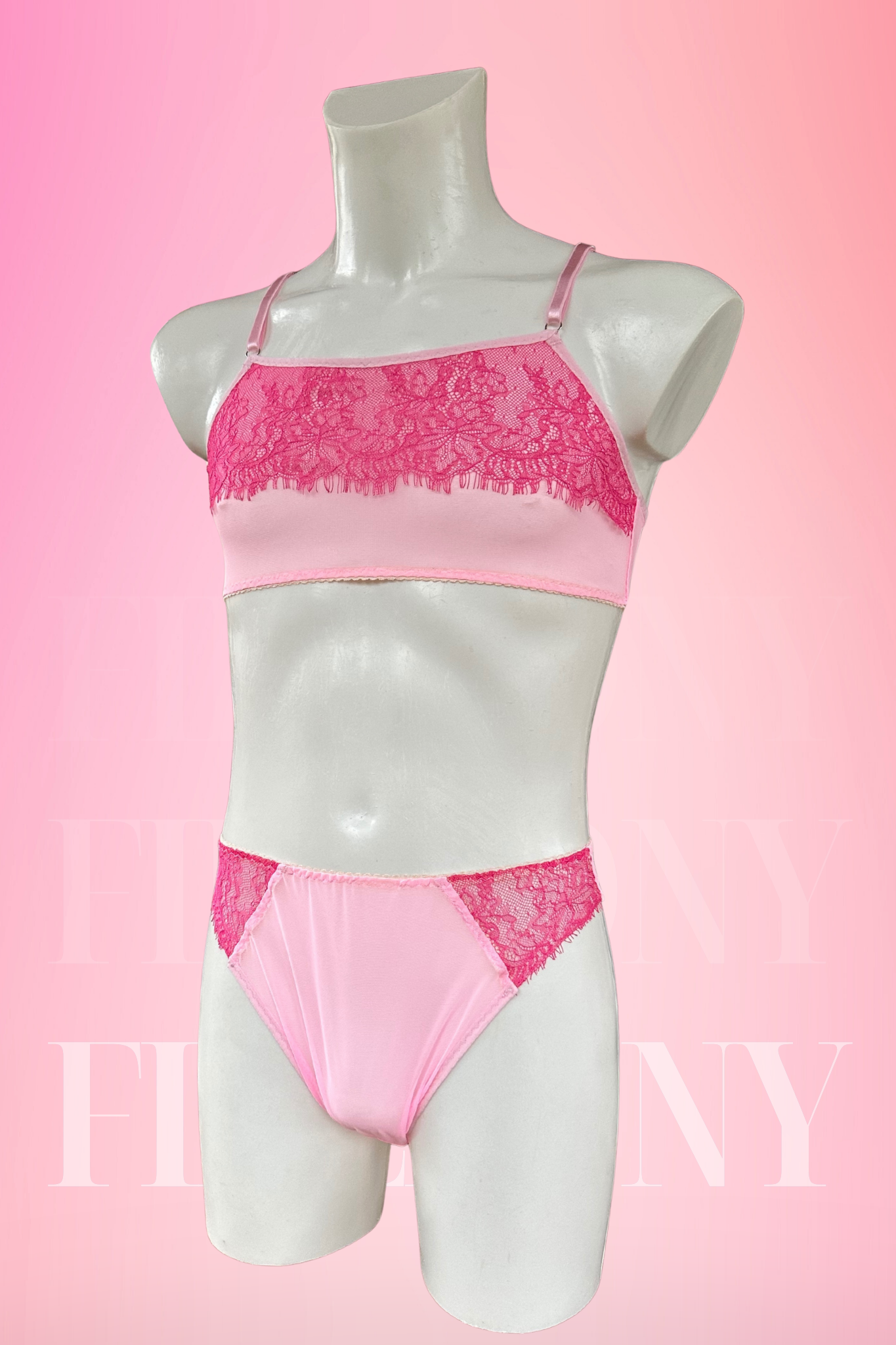Pink Lace Lingerie Set — Soft, Sweet, and Unapologetically Feminine