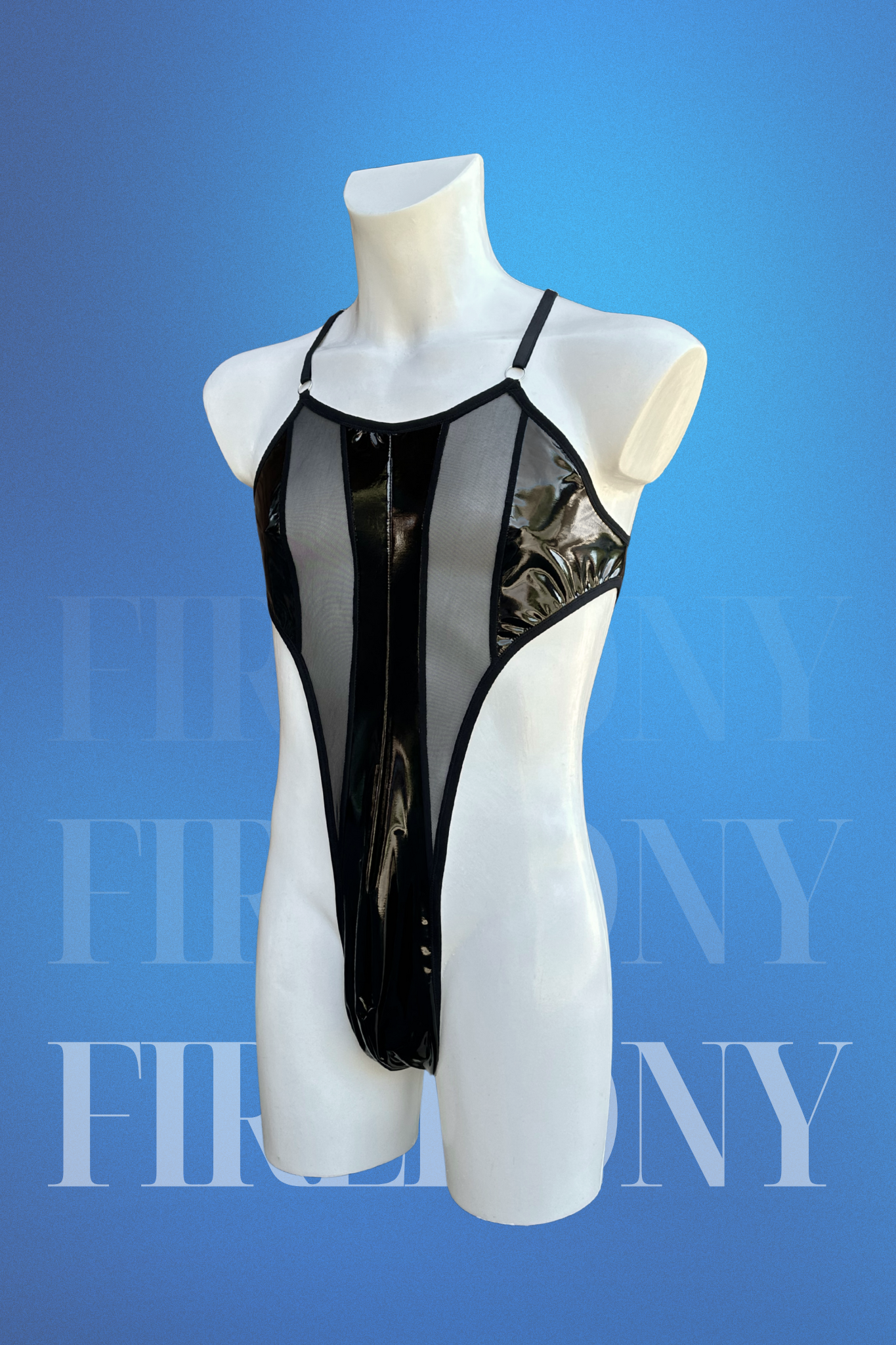 Black Tight and sexy latex fabric bodysuits for Men – Sexy Mens Mankini • Fetish Male Lingrie • Gay Clubwear Outfit • Men’s Exotic One Piece