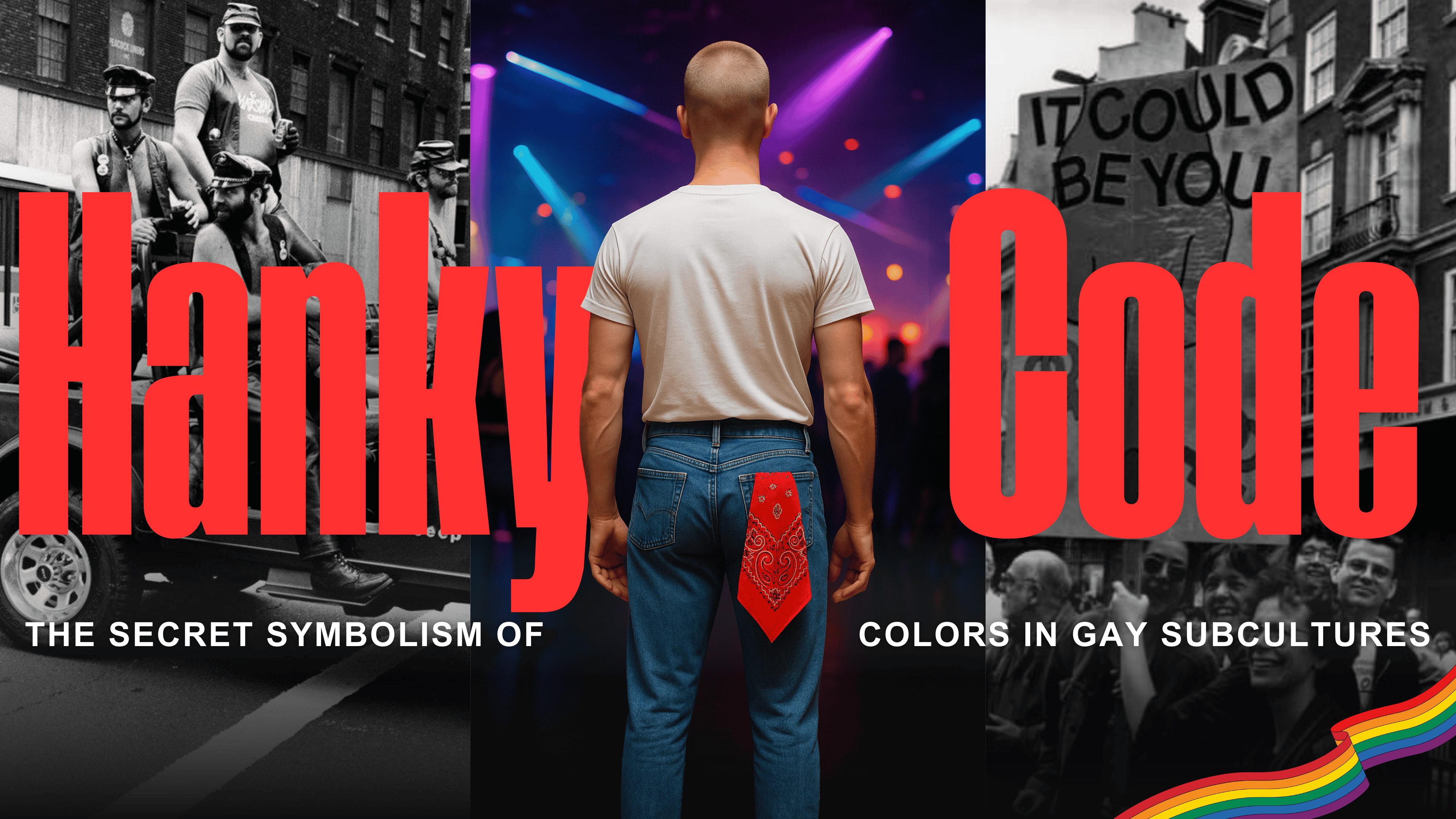 Hanky Code: The Secret Symbolism of Colors in Gay Subcultures – Fire Pony