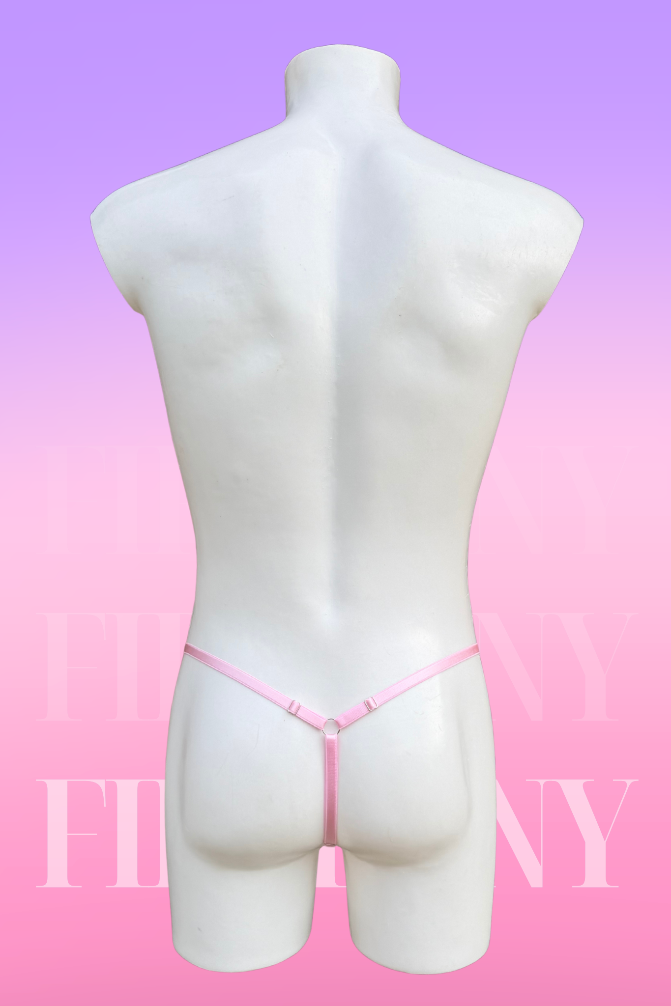 Ultra Micro Thong for Men - Extreme Glans Coverage G-String - Fishnet Minimalist Lingerie