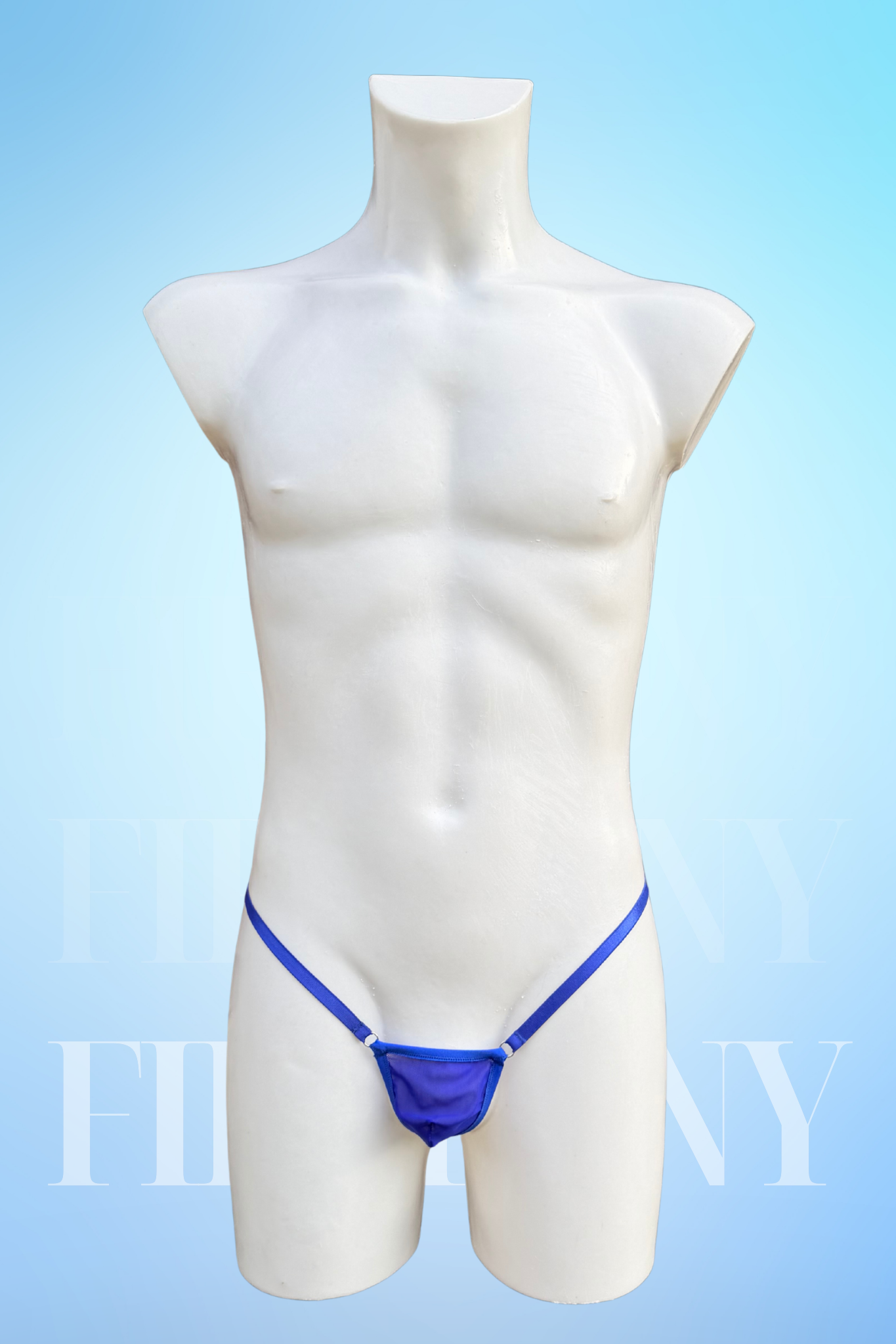 Ultra Micro Thong for Men - Extreme Glans Coverage G-String - Fishnet Minimalist Lingerie