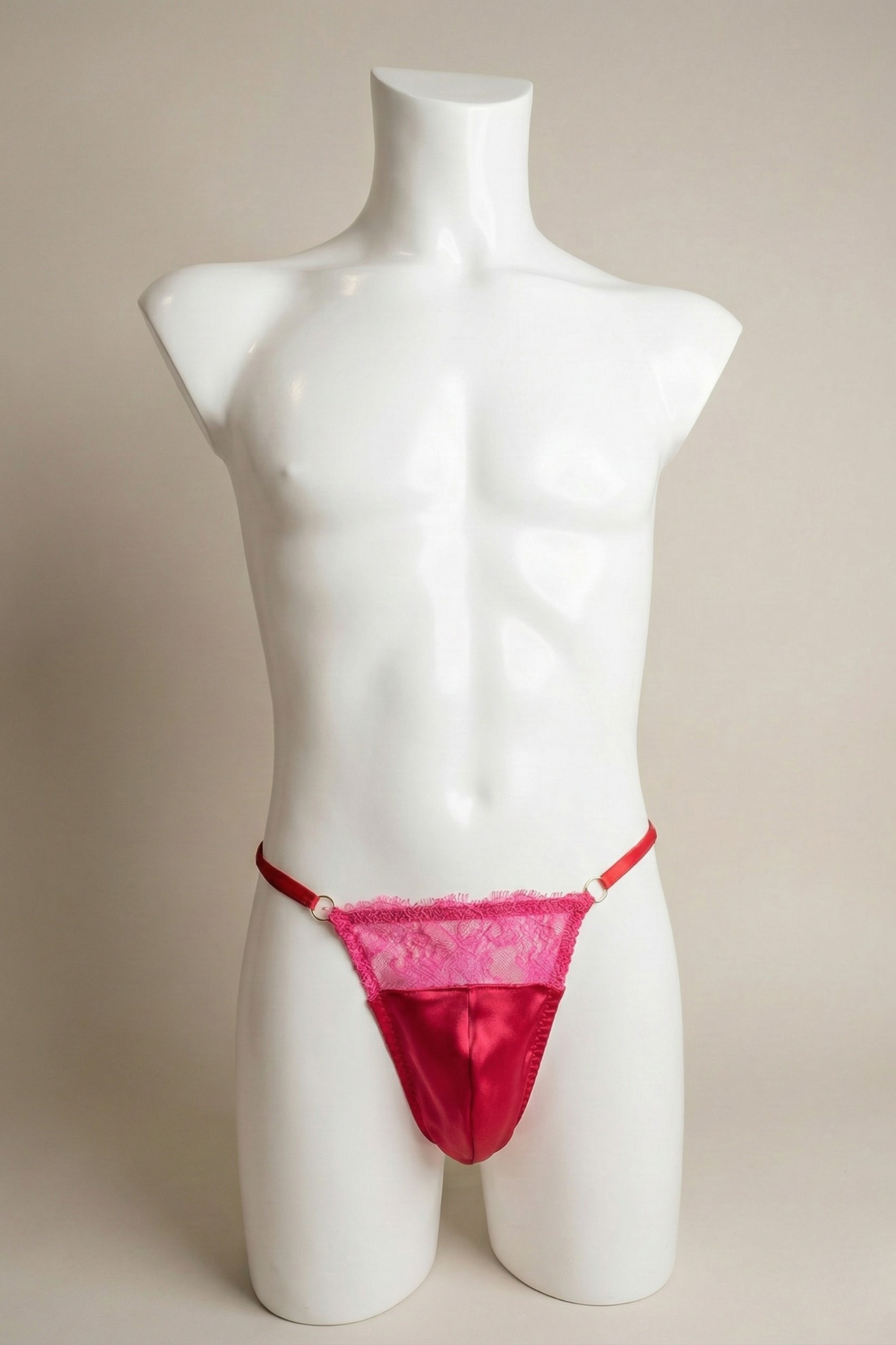 Multi-Color Satin Men's Thong Set - Luxury Silk-Feel Underwear for Men - Femboy Sissy Satin Panties - FirePony Unbound Love