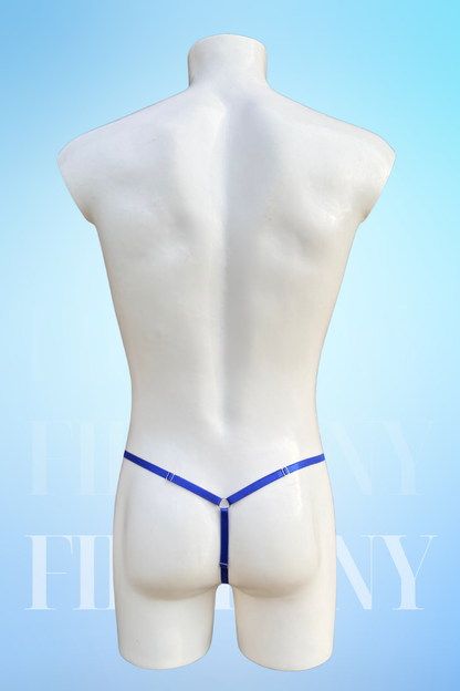 Ultra Micro Thong for Men - Extreme Glans Coverage G-String - Fishnet Minimalist Lingerie