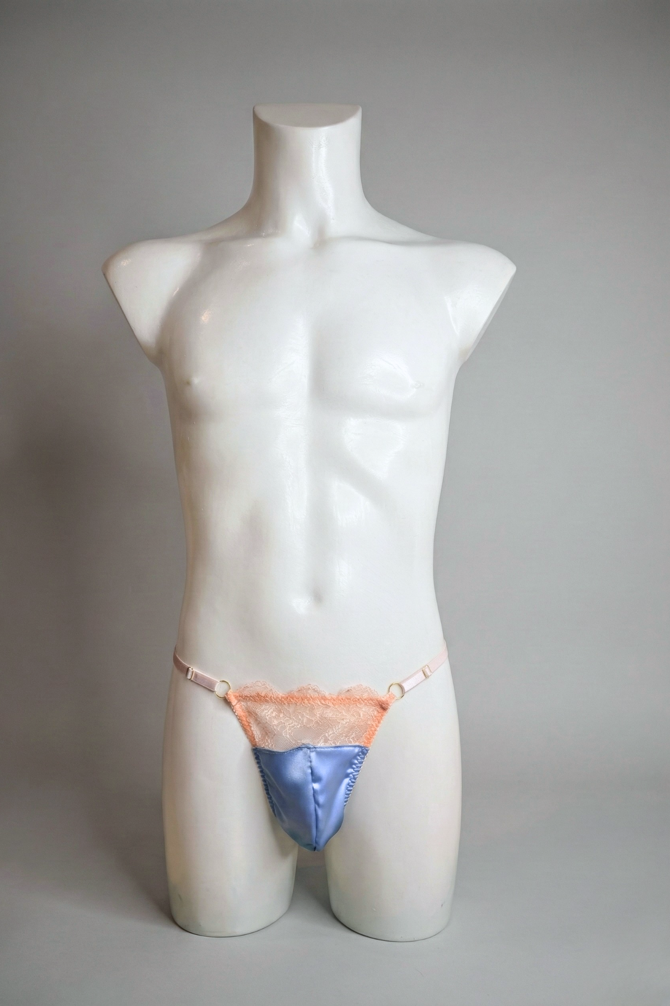 Multi-Color Satin Men's Thong Set - Luxury Silk-Feel Underwear for Men - Femboy Sissy Satin Panties - FirePony Unbound Love