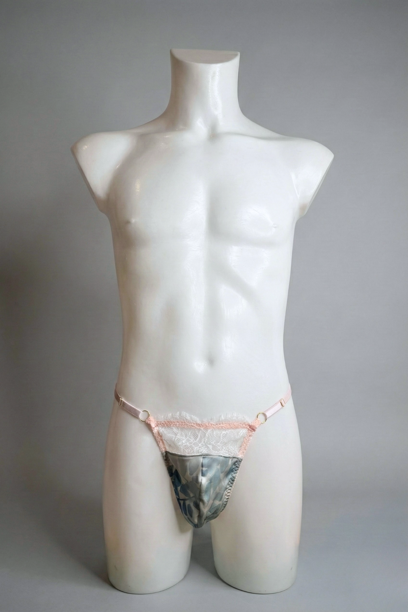 Multi-Color Satin Men's Thong Set - Luxury Silk-Feel Underwear for Men - Femboy Sissy Satin Panties - FirePony Unbound Love