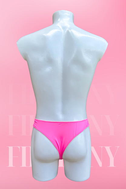 Pink Sissy Satin Panties for Men