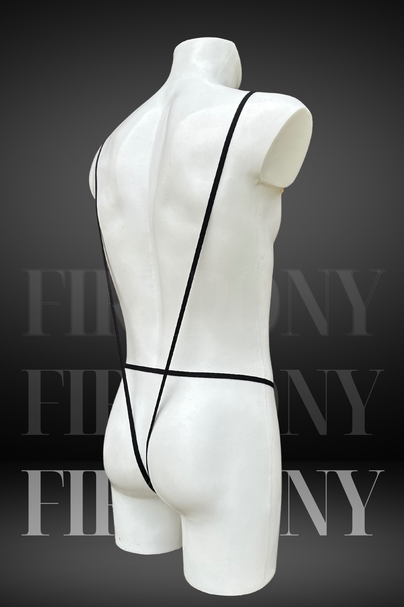 Zebra Print Men's Sling Bodysuit – Extreme Micro G-String One-Piece – Sexy Femboy Lingerie